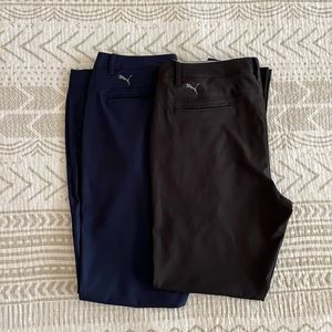 Bundle of 2 Puma Tailored Jackpot Golf Pants 36”x34”